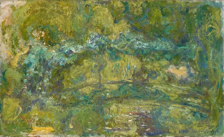 The Footbridge over the Water-Lily Pond (1919)